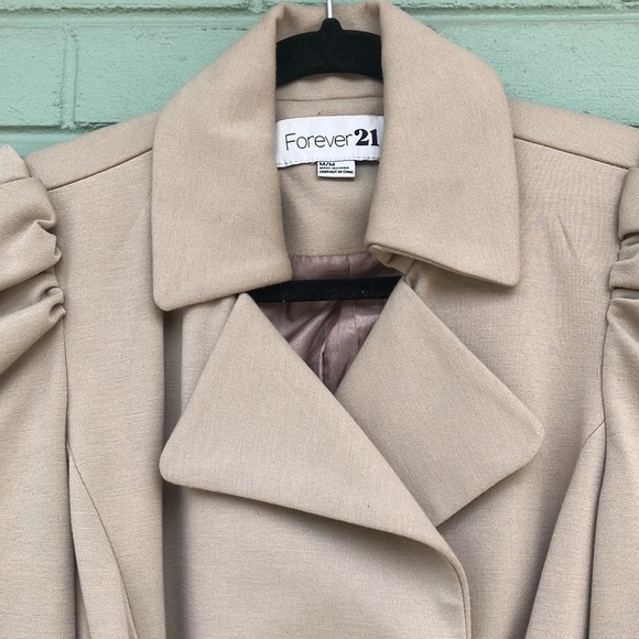 Forever 21 military style jacket woman’s size medium - Picture 2 of 13